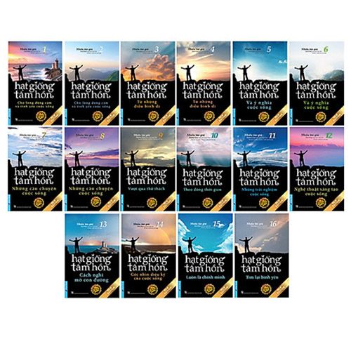 Bộ Sách Hạt Giống Tâm Hồn (Trọn Bộ 16 Tập) (Tái Bản Mới Nhất)