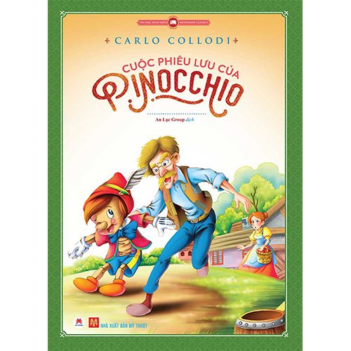 Cuộc Phiêu Lưu Của Pinocchio (Tranh Màu)