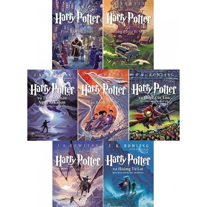 Truyện: Bộ Harry Potter - Tiếng Việt (Trọn Bộ 7 Tập) - Ảnh 2