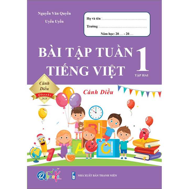 Bài Tập Tuần Tiếng Việt 1 Tập 2 - Cánh Diều