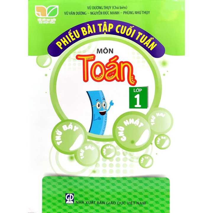 Phiếu Bài Tập Cuối Tuần Môn Toán - Lớp 1 - Bộ Kết Nối