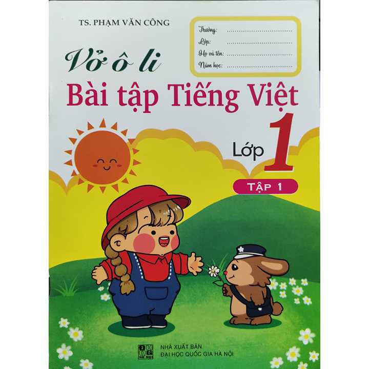 Vở Ô Li Bài Tập Tiếng Việt Lớp 1 - Tập 1