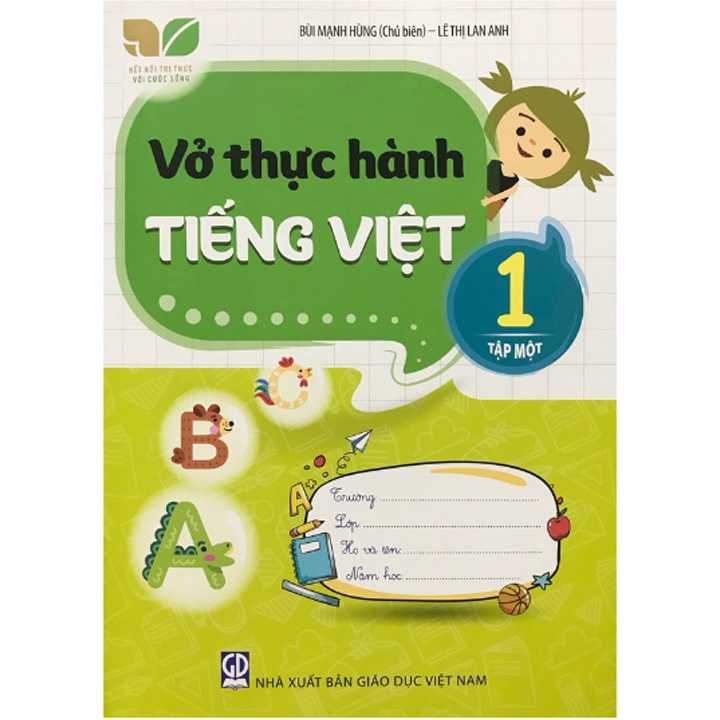 Vở Thực Hành Tiếng Việt Lớp 1 - Tập 1 - Bộ Kết Nối