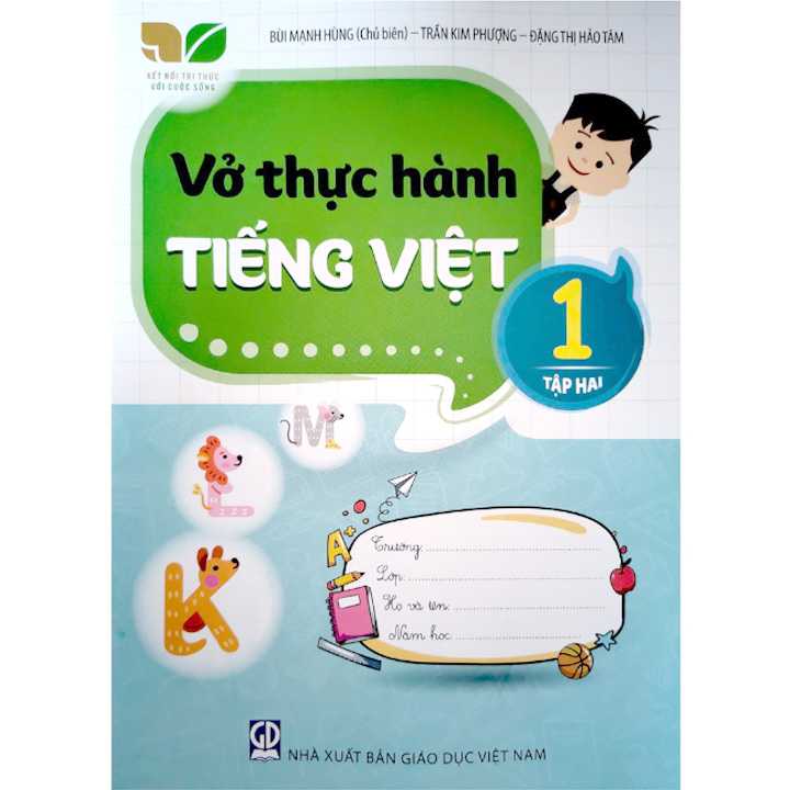 Vở Thực Hành Tiếng Việt 1 - Tập 2 - Bộ Kết Nối