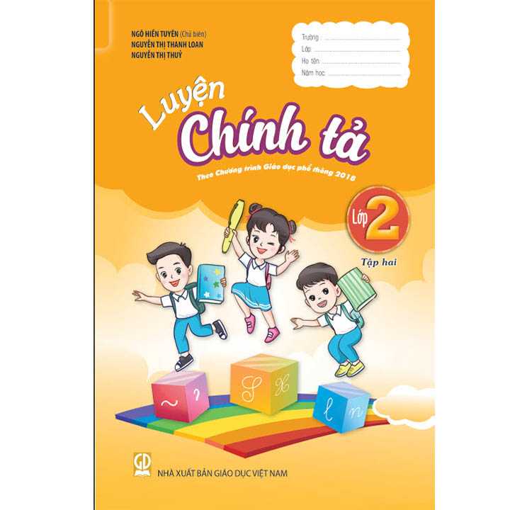 Luyện chính tả Lớp 2 - Tập 2