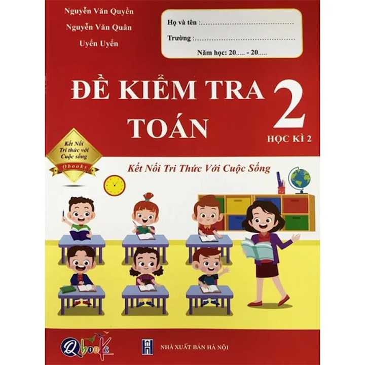 Đề Kiểm Tra Toán 2 Học Kì 2 - Bộ Kết Nối