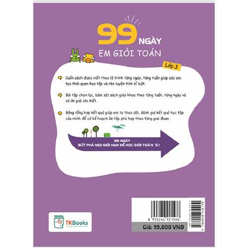 99 Ngày Em Giỏi Toán Lớp 3 - Ảnh 3