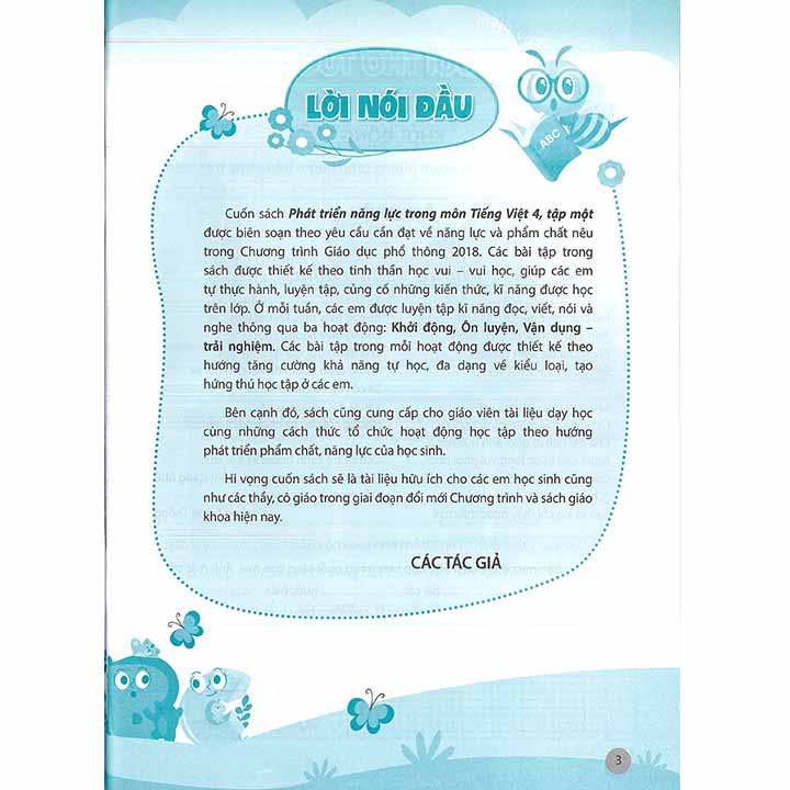 Phát Triển Năng Lực Trong Môn Tiếng Việt 4 - Tập 1 - Kết Nối Tri Thức Với Cuộc Sống - Ảnh 2