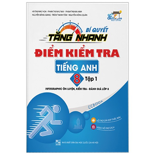 Bí Quyết Tăng Nhanh Điểm Kiểm Tra - Tiếng Anh 8 - Tập 1
