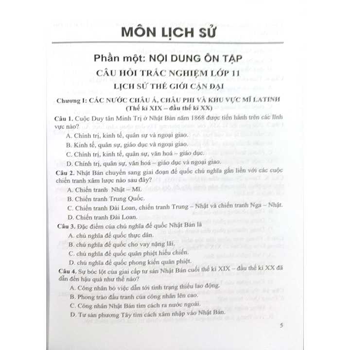 Hướng Dẫn Ôn Thi Tốt Nghiệp THPH Năm Học 2021 - 2022 Khoa Học Xã Hội - Ảnh 2