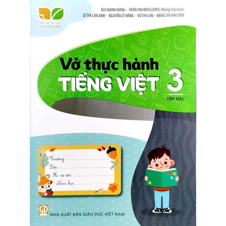 Vở Thực Hành - Tiếng Việt 3 Tập 2 - Ảnh 1