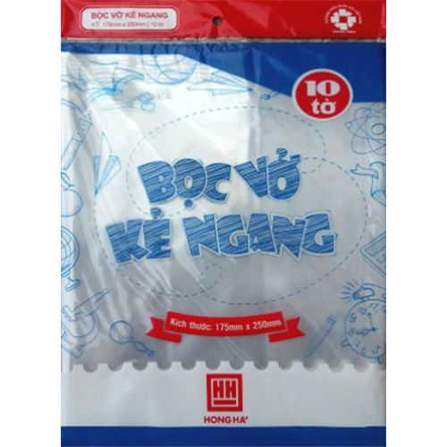 Bọc Vở Nylon Cấp ll Hồng Hà 3157