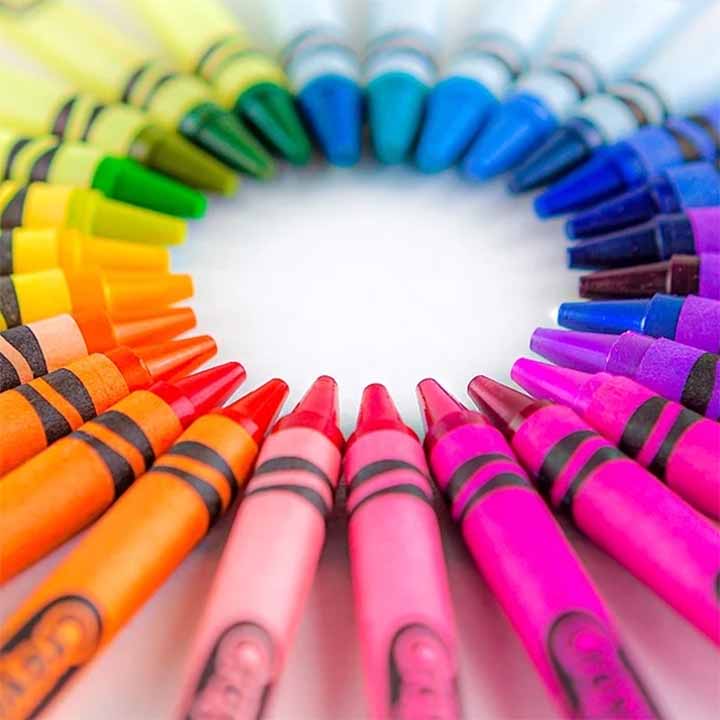 Hộp Bút Màu Sáp Crayon Colors - 64 Màu - Crayola-520064 - Ảnh 2