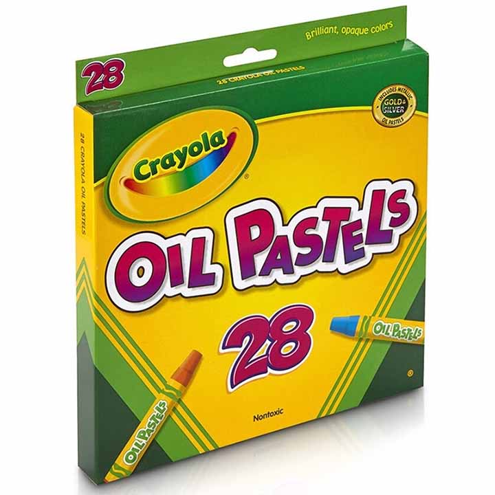 Hộp Bút Sáp Dầu Crayola Oil Pastels - 28 Màu - Crayola-524628 - Ảnh 4