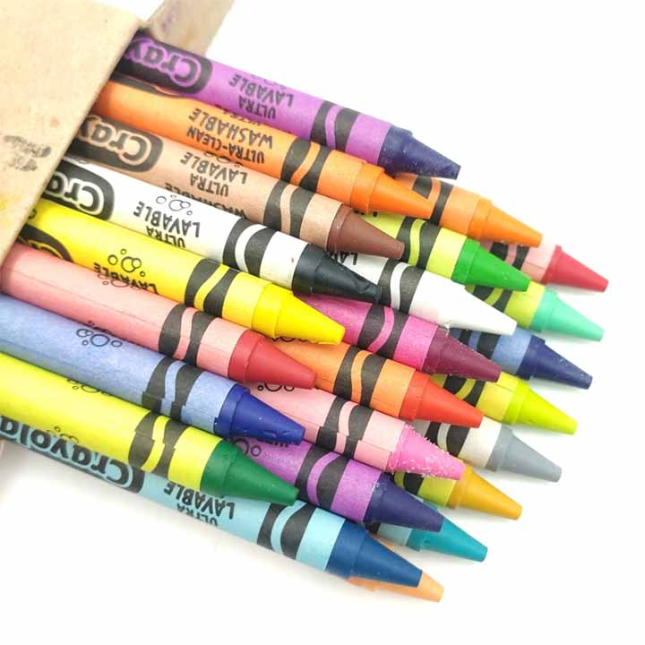 Hộp Bút Màu Sáp Ultra Clean Washable Crayons - 24 Màu - Crayola-526924 - Ảnh 3