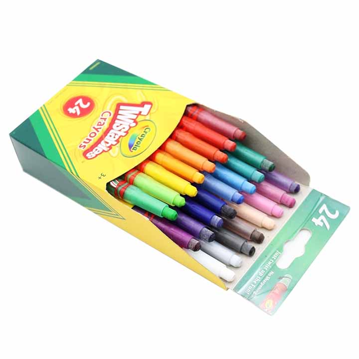 Hộp Bút Sáp Vặn Twistables Mini Crayons - 24 Màu - Crayola-529724 - Ảnh 5