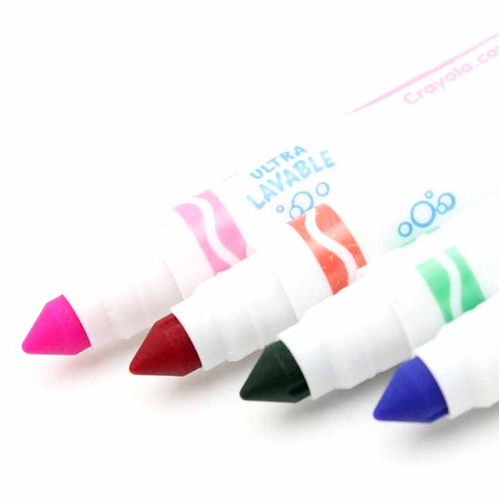 Hộp Bút Lông Màu Ultra Clean Washable Markers - 12 Màu - Crayola-587812 - Ảnh 3
