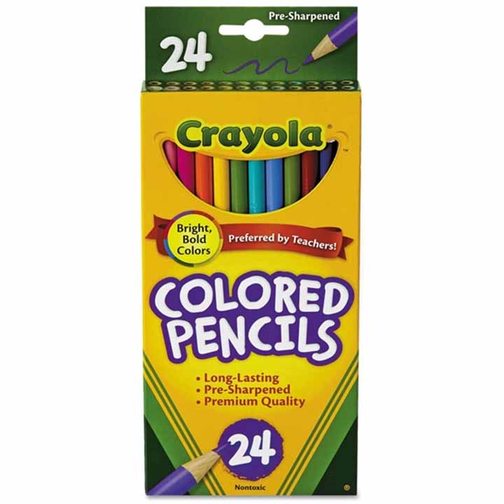 Hộp Bút Chì Màu Crayola - 24 Màu - Crayola-684024 - Ảnh 1