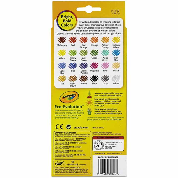 Hộp Bút Chì Màu Crayola - 24 Màu - Crayola-684024 - Ảnh 5