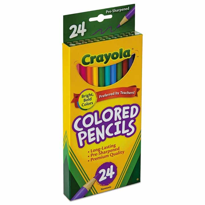 Hộp Bút Chì Màu Crayola - 24 Màu - Crayola-684024 - Ảnh 4