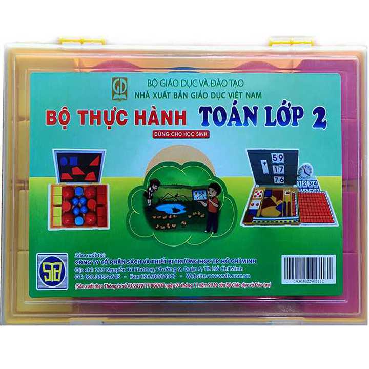 Bộ Thực Hành Toán Lớp 2 - Dùng Cho Học Sinh