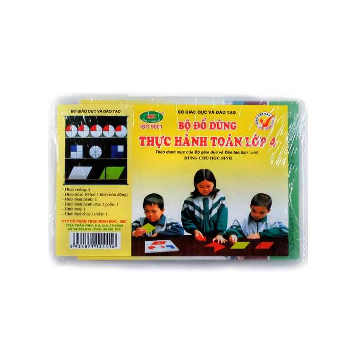 Bộ Đồ Dùng Thực Hành Toán Lớp 4 MIC