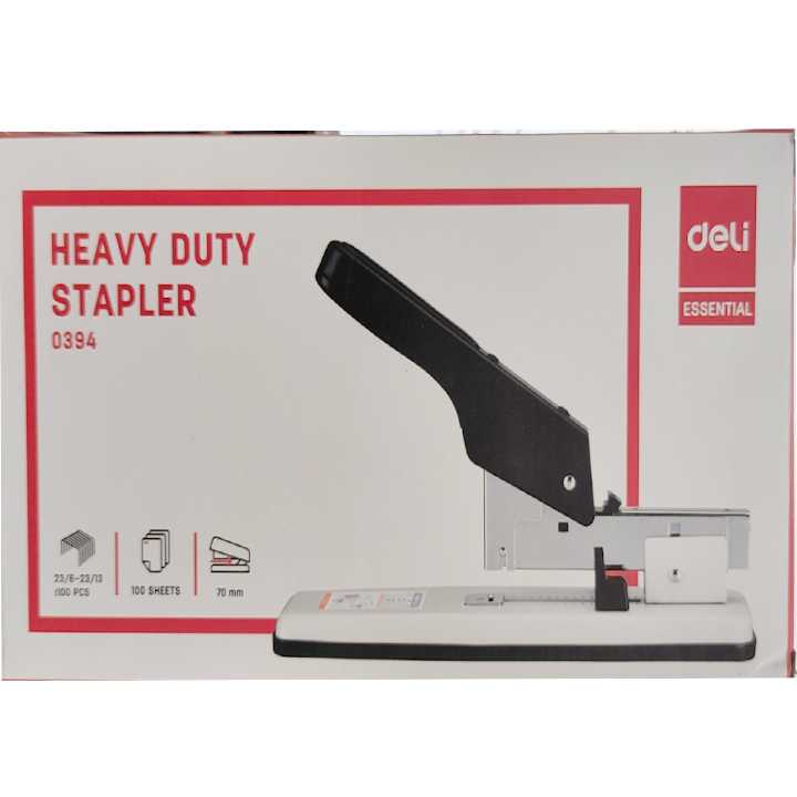 Máy Dập Ghim Deli 0394 - 80 Tờ Cao Cấp - Ảnh 3