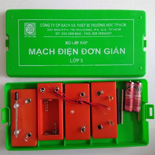 Bộ Lắp Ráp Mạch Điện Đơn Giản Lớp 5 - Ảnh 1