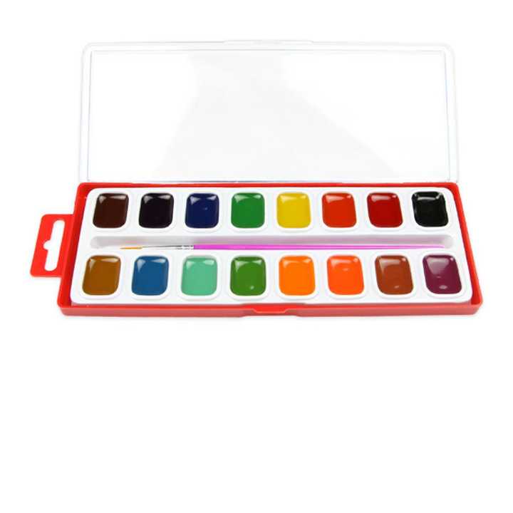 Màu Nước Kèm Cọ 8103 - 16 Màu - Ảnh 2