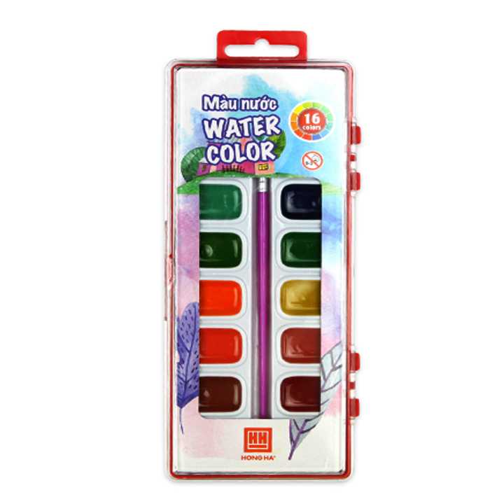 Màu Nước Kèm Cọ 8103 - 16 Màu