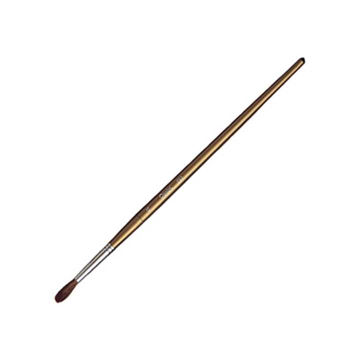 Cọ Vẽ Màu Nước Đầu Tròn Số 6 Pentel ZBS1-6 - Ảnh 1