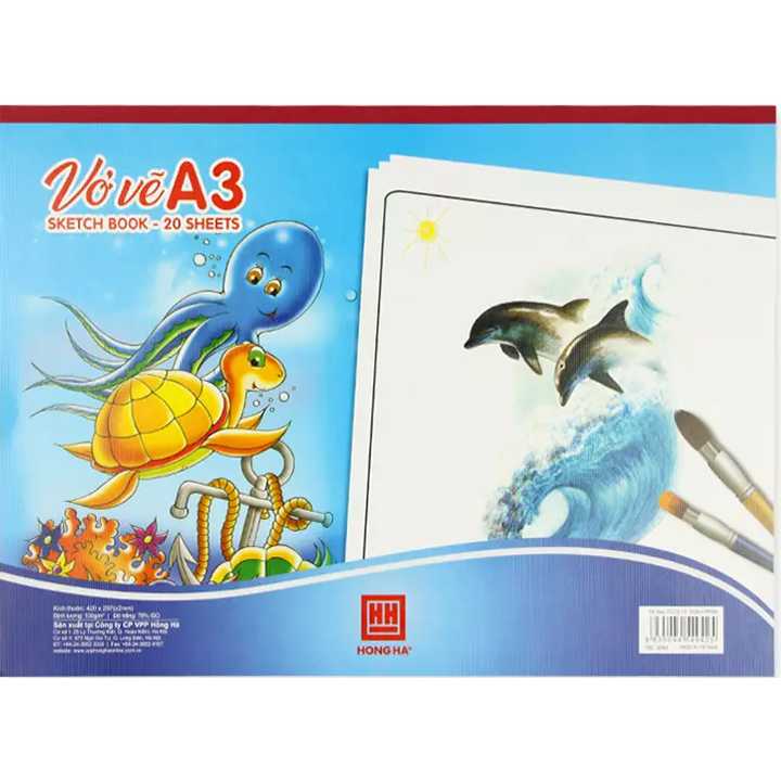 Vở Vẽ A3 20 Tờ Hồng Hà - 4942
