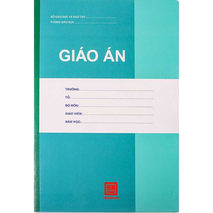 Sổ Giáo Án A4 120 Trang Hồng Hà 1600 - Ảnh 1