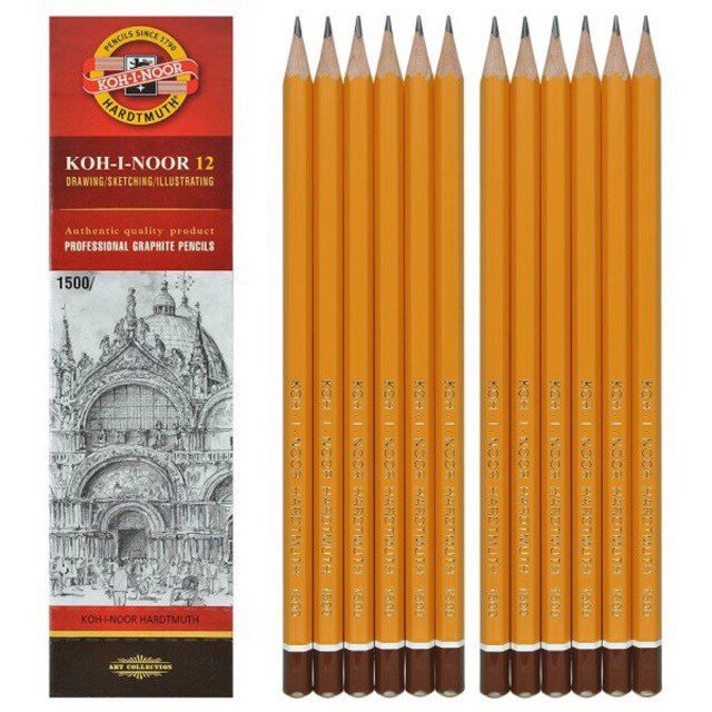 Bút Chì Tiệp KOH-I-NOOR 1500-2B - Ảnh 3