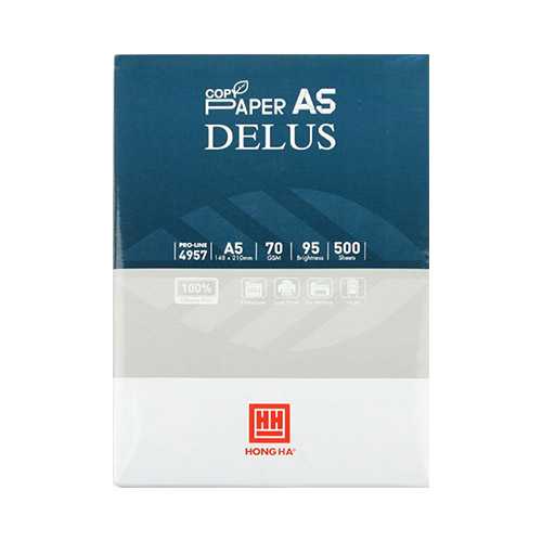Giấy In Hồng Hà A 4 Delus 4955