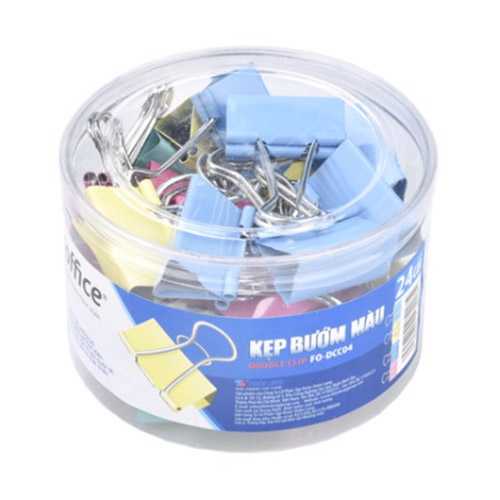 Kẹp Bướm Màu Flexoffice 25mm FO-DCC03