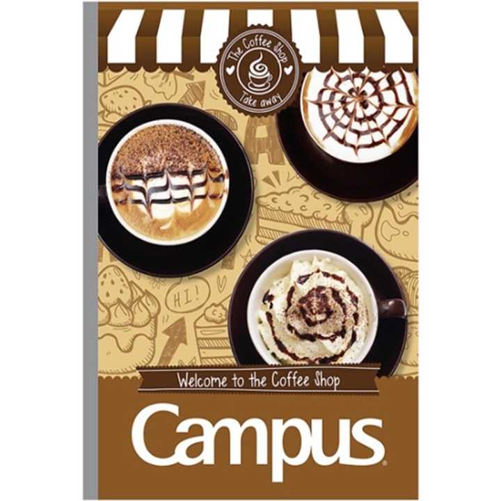 Vở Kẻ Ngang Campus 120 Trang Có Chấm Coffee Shop NBBCOF120 2923 - Ảnh 3
