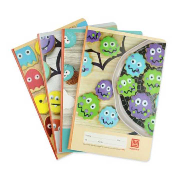 Vở 4 Ô ly 200 Trang School Monster 0588 - Ảnh 1