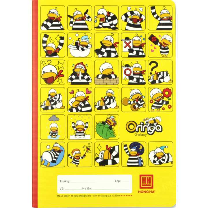 Vở 4 Ô Ly 48 Trang School Oringa Galaxy 0560