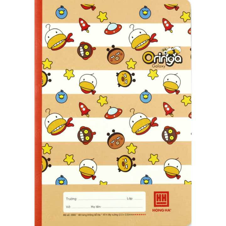 Vở 4 Ô Ly 48 Trang School Oringa Galaxy 0560 - Ảnh 2