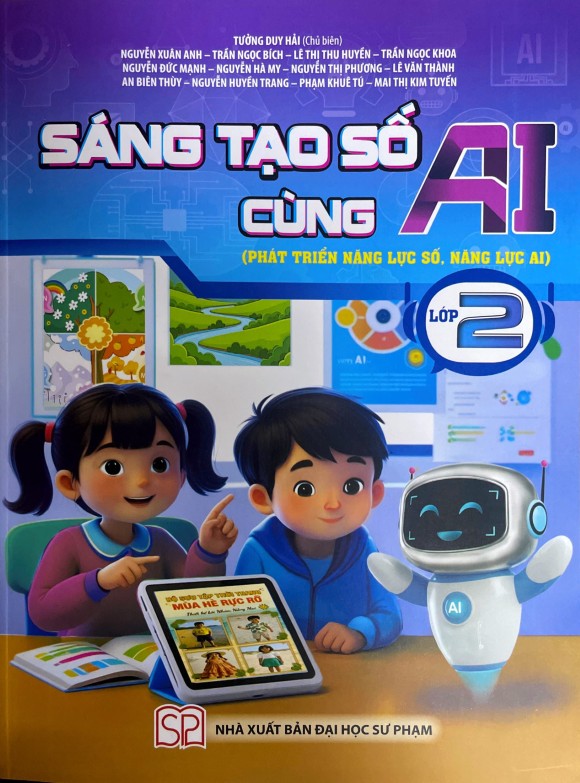 Sáng tạo số cùng AI - lớp 2 (Phát triển năng lực số, năng lực AI)