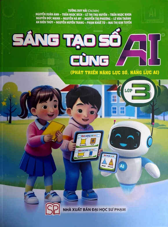 Sáng tạo số cùng AI - lớp 3 (Phát triển năng lực số, năng lực AI)