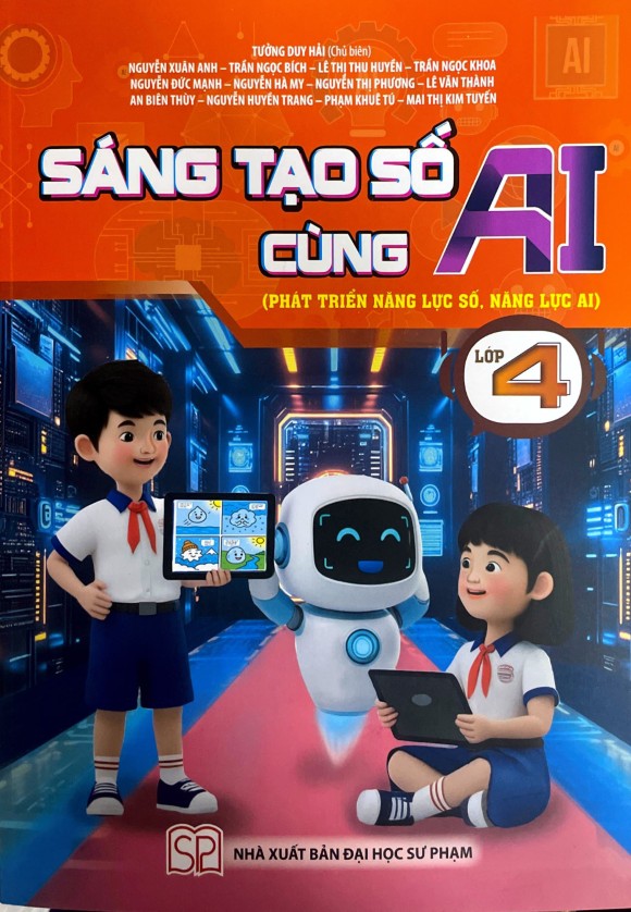 Sáng tạo số cùng AI - lớp 4 (Phát triển năng lực số, năng lực AI)