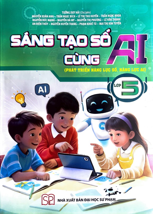Sáng tạo số cùng AI - lớp 5 (Phát triển năng lực số, năng lực AI)