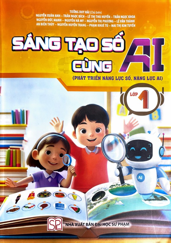 Sáng tạo số cùng AI - lớp 1 (Phát triển năng lực số, năng lực AI)