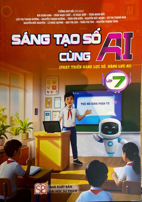 Sáng tạo số cùng AI - lớp 7 (Phát triển năng lực số, năng lực AI)
