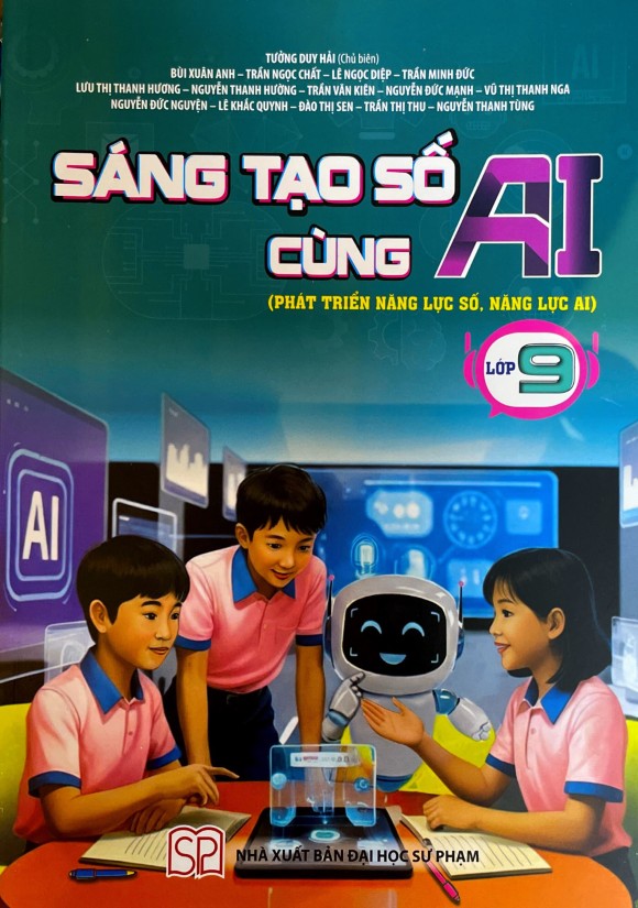 Sáng tạo số cùng AI - lớp 9 (Phát triển năng lực số, năng lực AI)