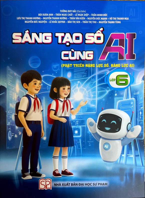Sáng tạo số cùng AI - lớp 6 (Phát triển năng lực số, năng lực AI)