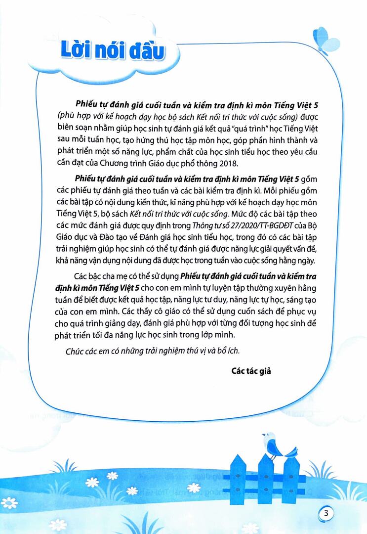 Phiếu tự đánh giá cuối tuần và kiểm tra định kì môn Tiếng Việt 5 (Kết nối tri thức với cuộc sống) - Ảnh 1