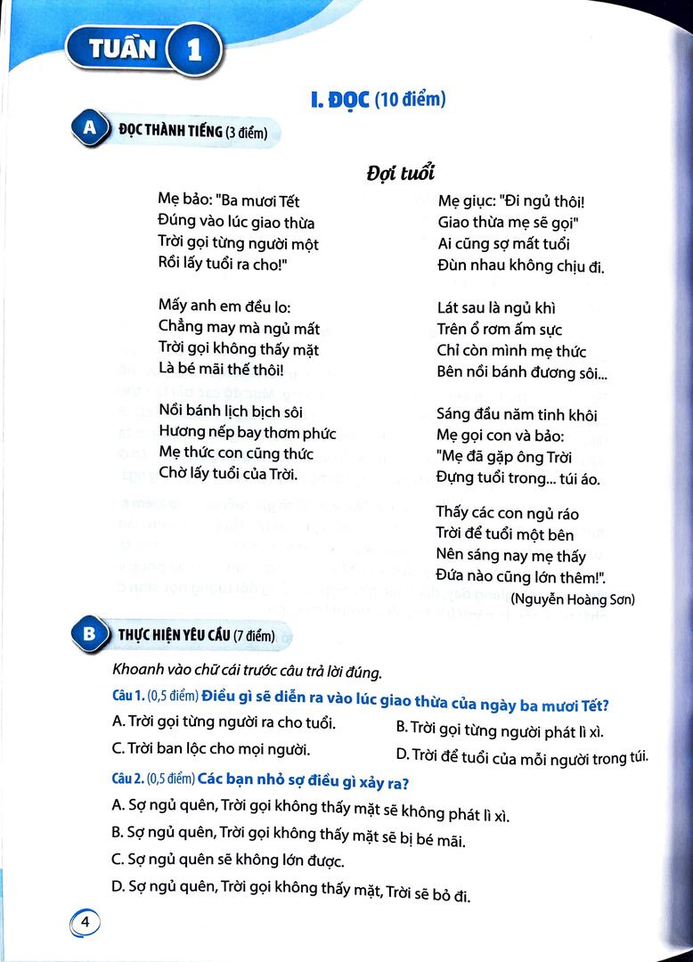 Phiếu tự đánh giá cuối tuần và kiểm tra định kì môn Tiếng Việt 5 (Kết nối tri thức với cuộc sống) - Ảnh 2